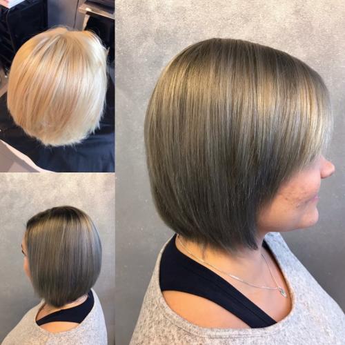 Puolipitkät hiukset